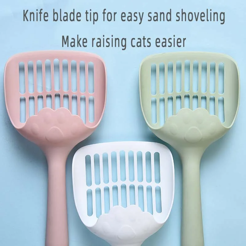 

Large New Cat Litter Shovel High-Grade Large Hole Sand Leaking Shovel Can Be Hung Cat Litter Box Cat Feces Shovel