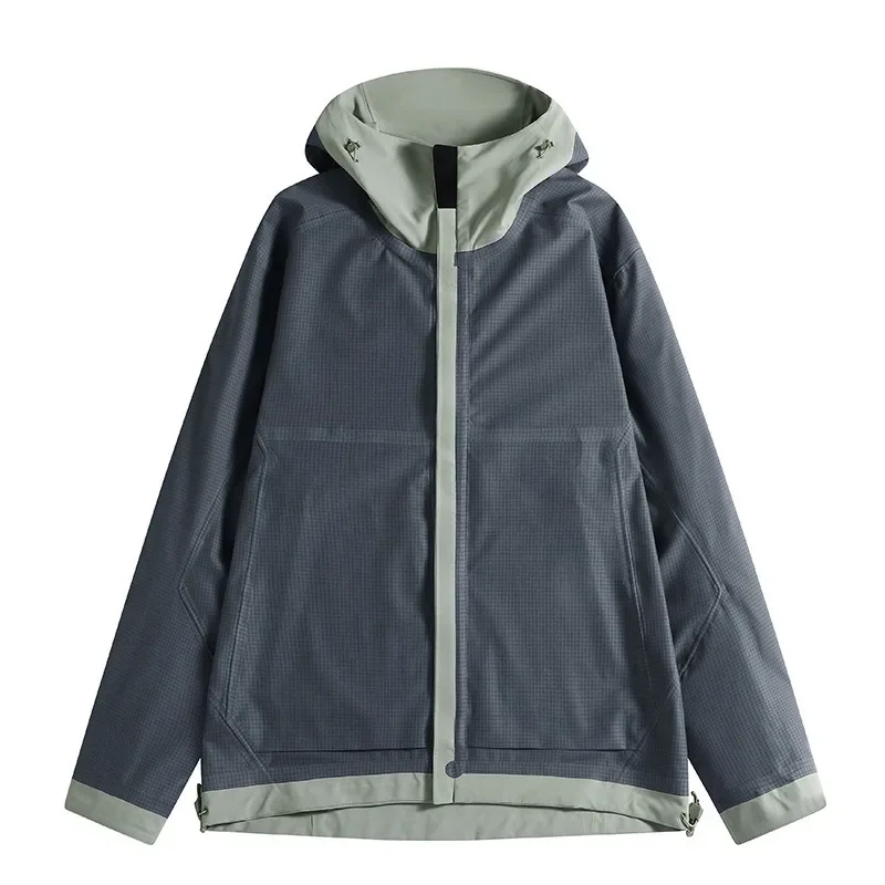 Men's and Women's All-weather Mountaineering Jackets Waterproof High-transparency Soaking Steam Customized