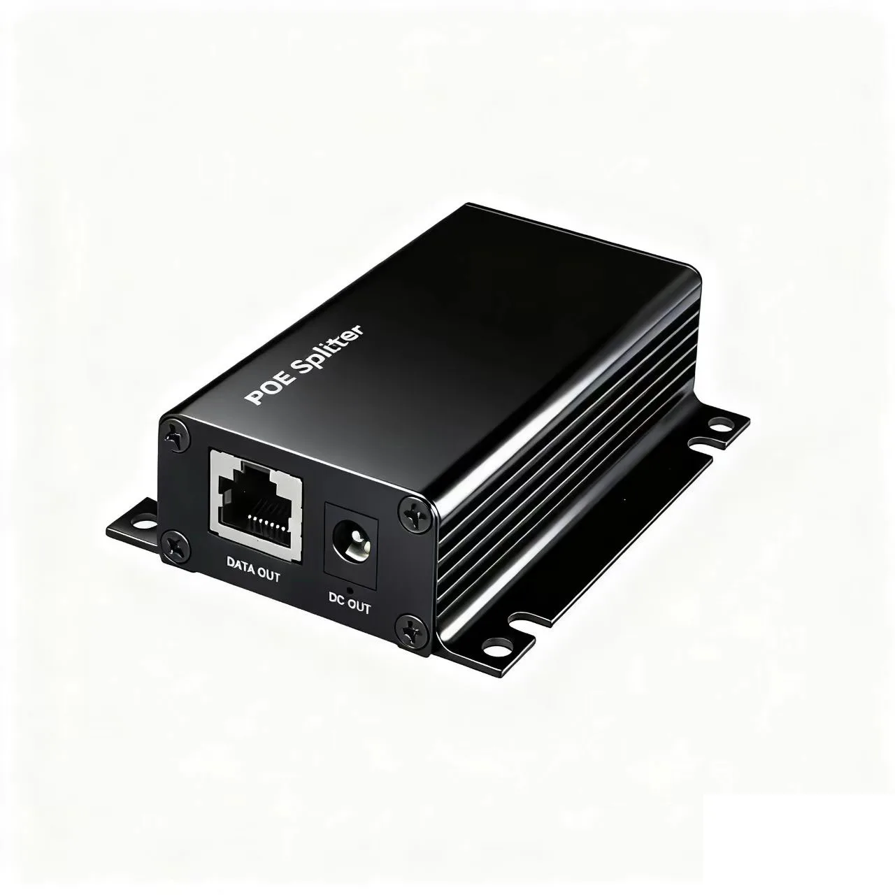 벽걸이형 72W POE 스플리터 12V 6A 또는 24V 3A 802.3bt POE 입력 지원 이더넷 스위치 액티브 POE 스플리터