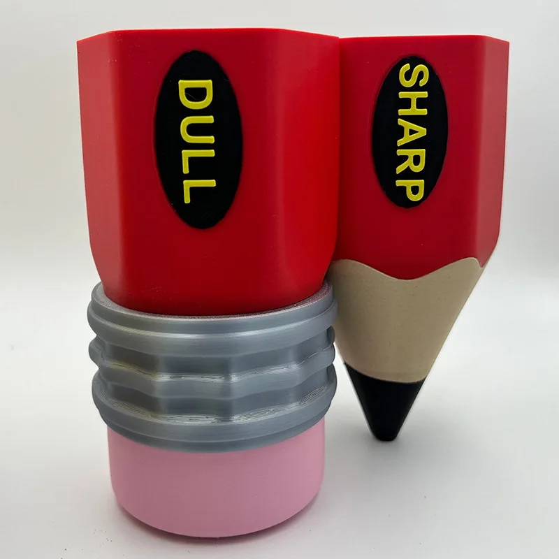 스터디 테이블 연필꽂이 펜슬 팔 정리함, 창의적인 연필 모델링 펜 유형 보관 송진, 펜꽂이 홈 오피스 보관