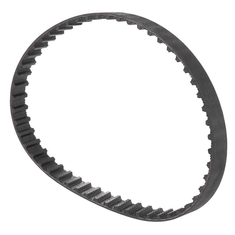 106XL 031 53 Teeth 7.9mm Width Rubber Drying Machine Timing Belt Black