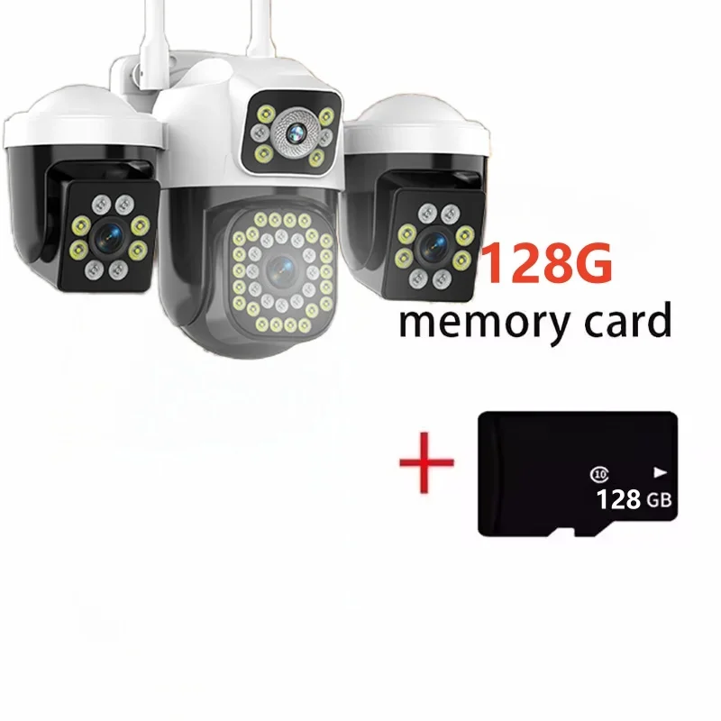 15MP 8K عدسة ثلاثية شاشة ثلاثية واي فاي كاميرا IP...