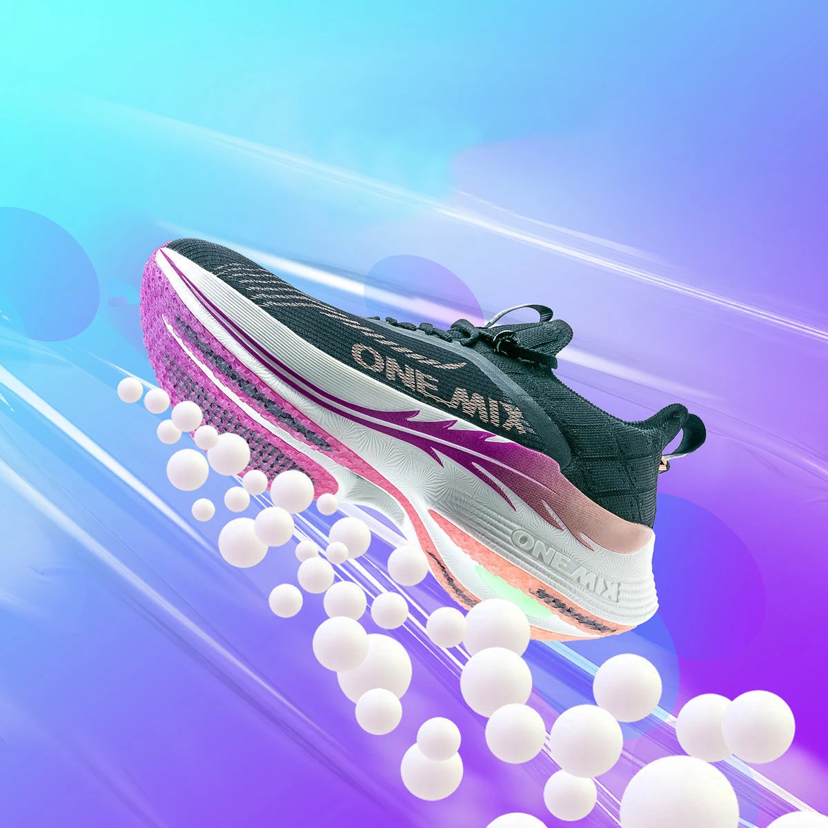 

ONEMIX 2023, спортивная обувь для бега с углеродными пластинами, профессиональная посылка, амортизирующая ультрасветильник, спортивная обувь