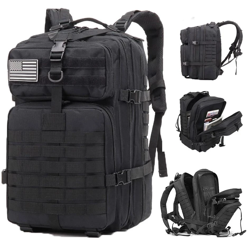 50l 1000d Nylon Waterproof Tactical Backpack For Man Mochila Military ...