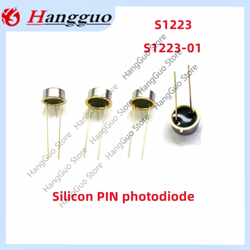 1 Teile/los S1223 S1223-01 DIP-2 Silizium PIN fotodiode spitze wellenlänge 960nm 320nm-1100nm hohe empfindlichkeit