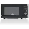 Countertop Microwave Oven 1.1 Cu.Ft/1000W 6 Cooking Programs LED Lighting Push Button Black Kitchen Electric Microvawe Home 1