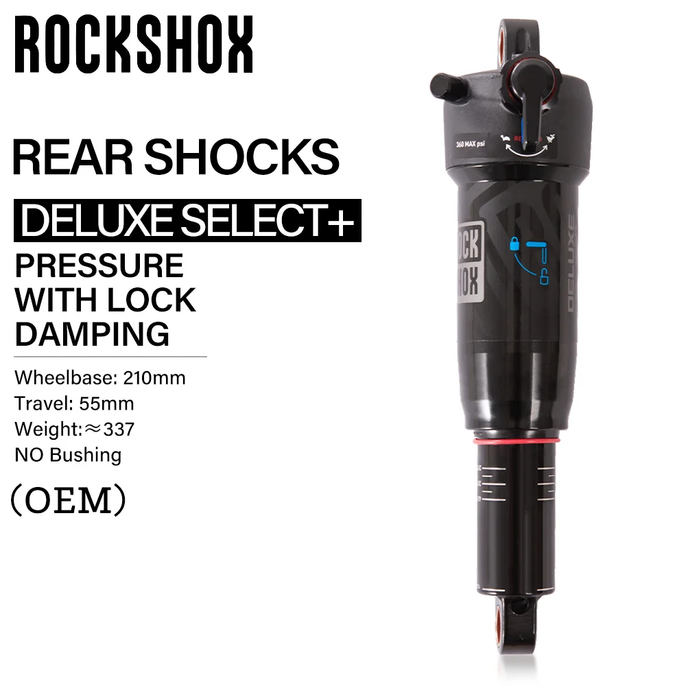ROCK SHOX DELUXE SERECT+ 205x55mm エアサス ROCK SHOX DELUXE SERECT+ 205x55mm エアサス - メルカリ