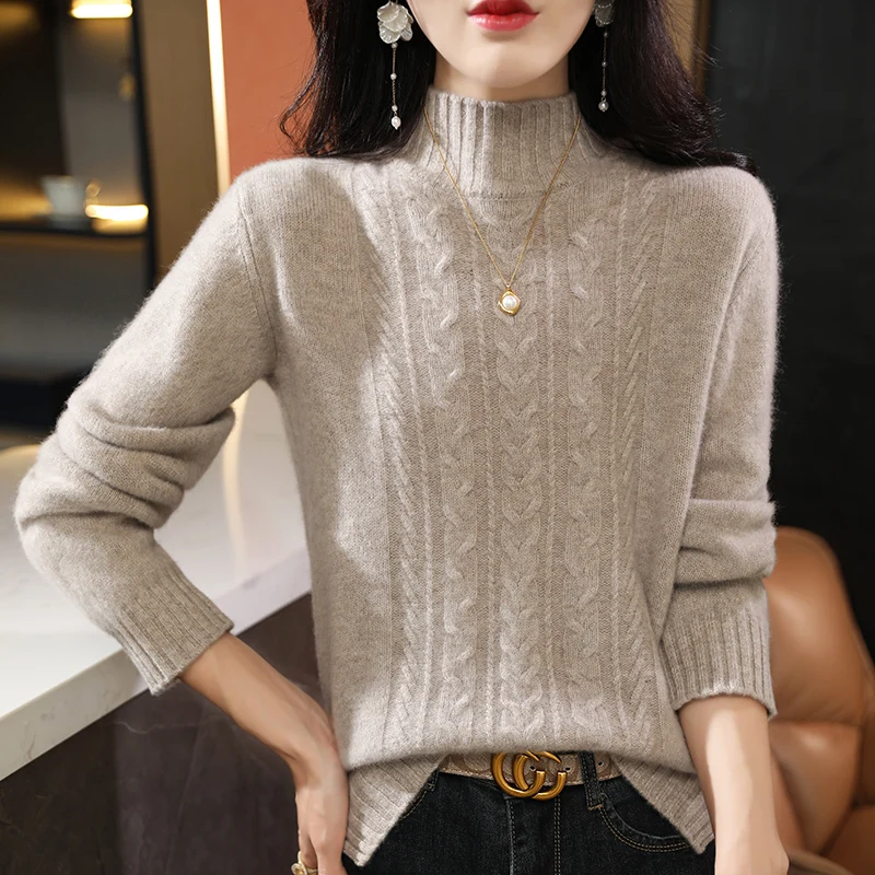 New Chinese Style Knitted Wool Sweater - Winter Awakens 觉冬