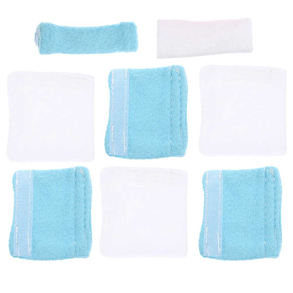 

8 Pcs Earhook Protector Mask Glasses Pads Travel Tubing Hose Holder Polyester Cushions