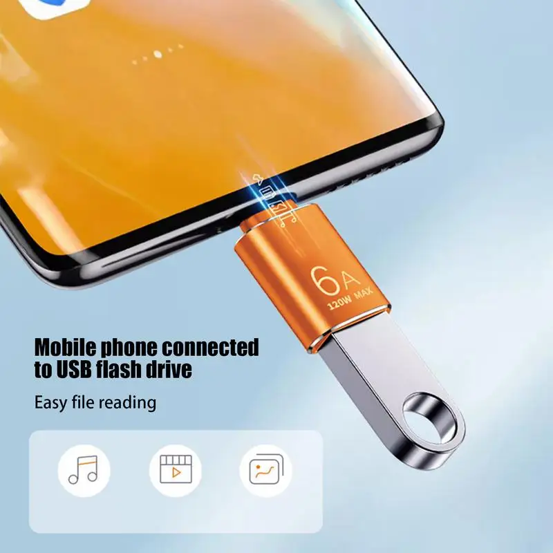 효율적인 USB C to USB 암 어댑터, USB C to USB 3.1 어댑터, 휴대용 C 타입 OTG 어댑터, USB C 변환