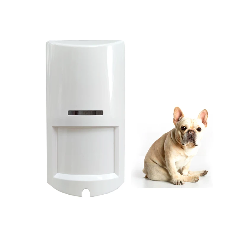 

12-26VDC Wired Outdoor Waterproof Microwave PIR Motion Sensor Anti-pet 20KG 12 Meter 100° Detection with Tamper Switch for Home