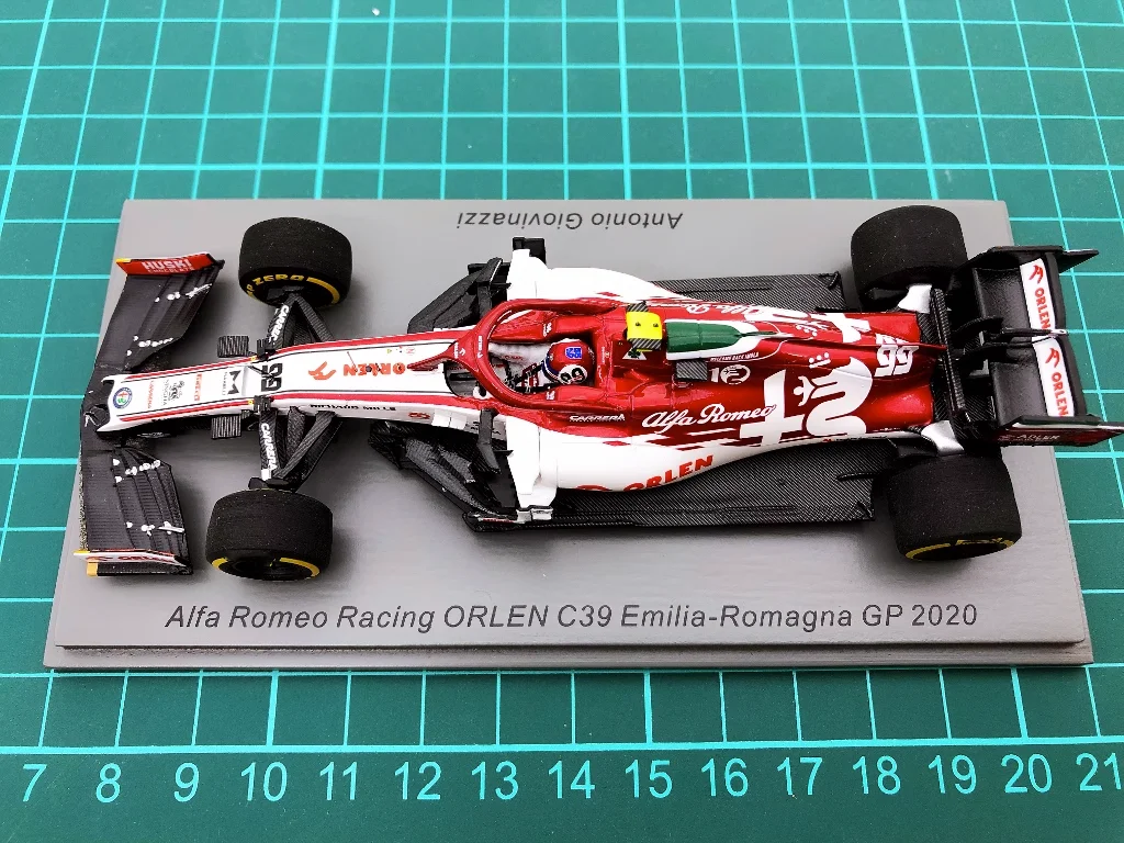 

SPARK 1:43 F1 C39 2020 Giovinazzi Romanija Simulation Limited Edition Resin Metal Static Car Model Toy Gift