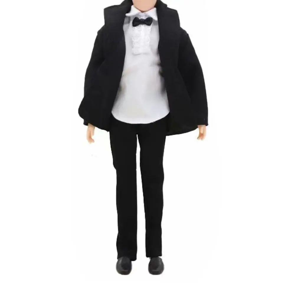 1 Set 1/6 Doll Clothes Male Doll Daily Wear Casual Suit Shirt Pants Wedding Party Suit Man Male Doll Suit Clothes