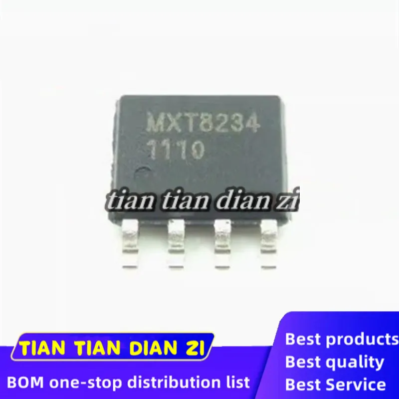 

10 шт./лот MXT8234 SOP8 аудио цифро-аналоговый конверсионный чип ic в наличии