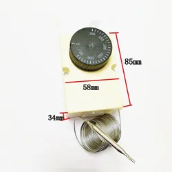 (1)Capillary Thermostat For Electrical Device Knob temperature Mechanical switch