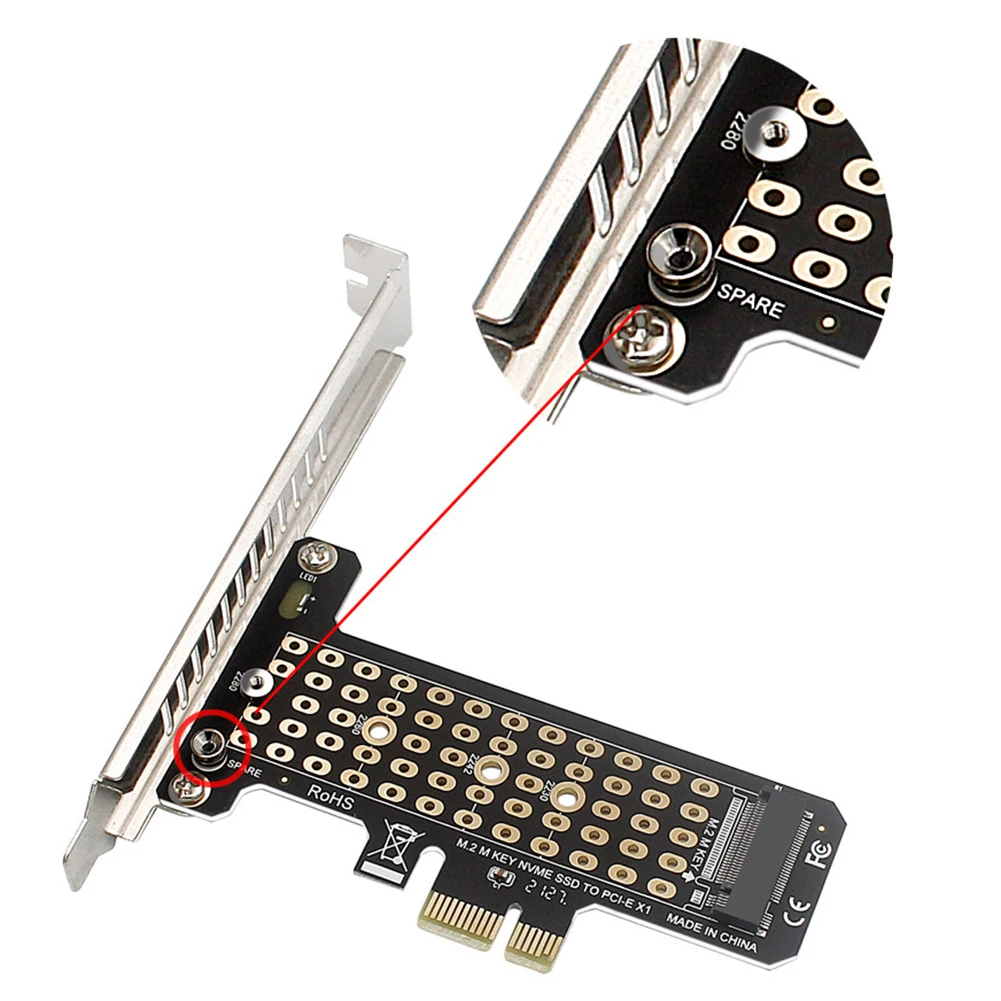 2230 2242 2260 2280 SSD ϵ ũ ̽  ī PC , M.2 NVME B & M Ű PCIe 4.0/3.0 X1 x1 X4 x8 x16