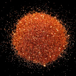 Holographic Colorful Glitter Powder for Resin and Nail Art Crafts - 20g Pack (Red copper)