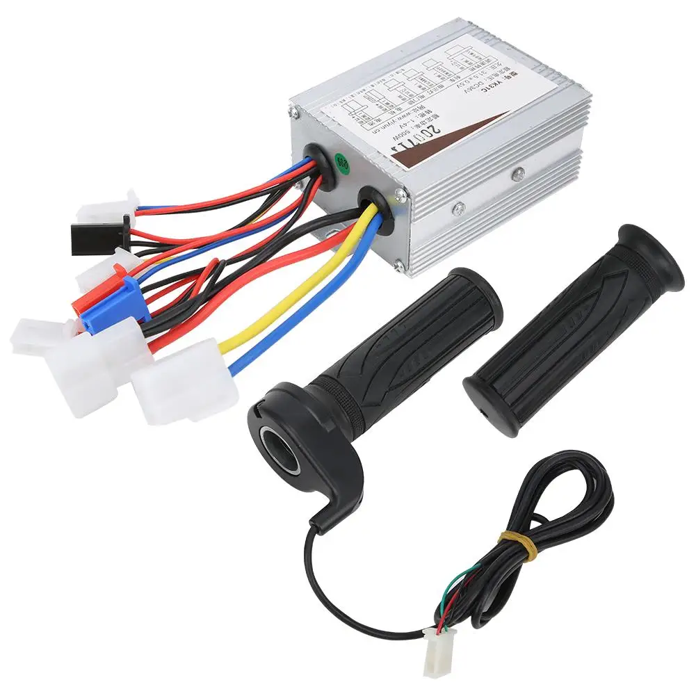 

36V 500W E-Bike Controller Throttle Handlebar Grip Electric Bicycle Accessory