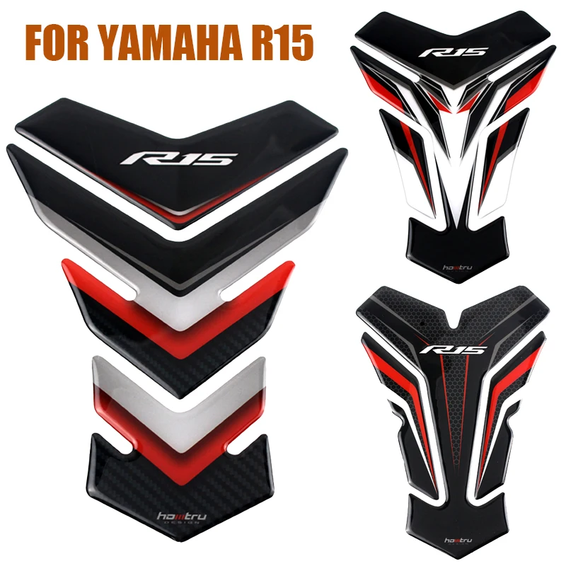 For YAMAHA YZF-R15 R15 Motorcycle Fuel Tank Pad Protection Sticker Decal Protective Sleeve Fuel Tank Decal 20pcs mb15ak protective nozzle welding gun accessories protective sleeve 15ak contact nozzle protection nozzle conductive nozzle