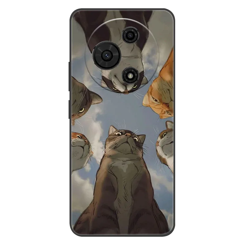 Soft Silicone Shockproof TPU Phone Case with Camera Protection