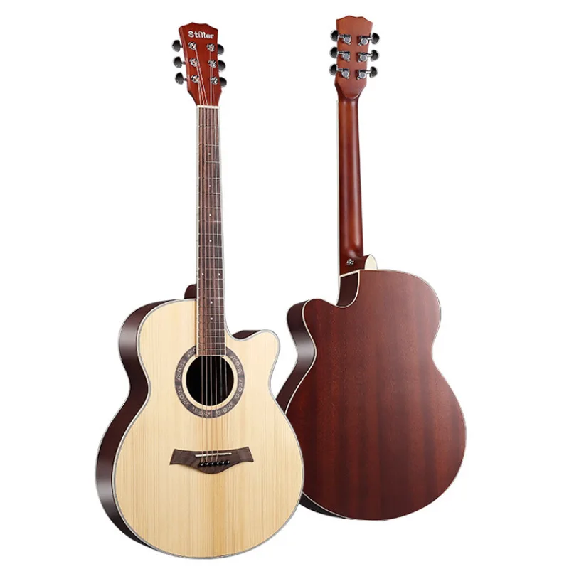 

Concert Guitar Body Picea Asperata String Instruments Classic Guitar Resonator Accoustic Guitarra Acustica Playing Tools EH50G