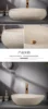 On-stage basin Antique washbasin Ceramic art retro washbasin Household bathroom Washbasin Outdoor 6