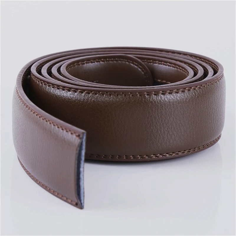 Automatic Men's Belt Replacement Strip Without Buckle_voghion.com