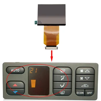 Schermo LCD automatico Display LCD per ACC Radio Saab 9-3 1998-2003 Saab 9-3 Cabriolet 1998 - 2004 Cruscotto Pixel Riparazione Riparazione Auto Ac