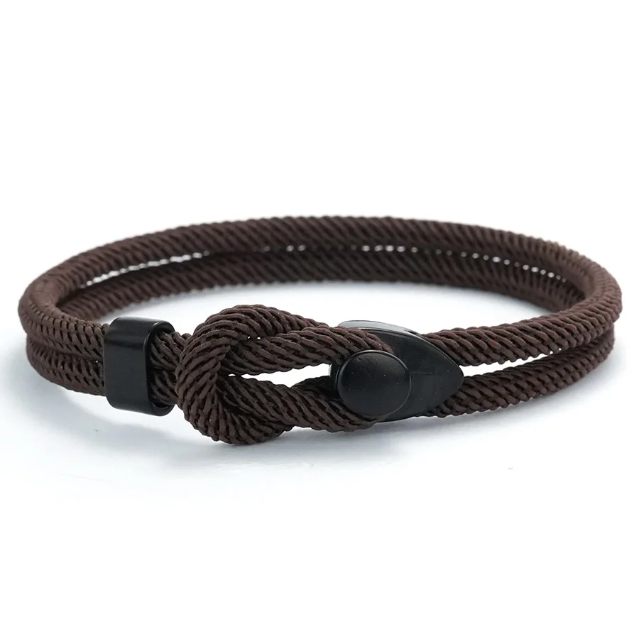 Noter Stilvolles Lucky Red String Armband Herren Handgelenkschmuck A Grade 4mm Stoffwickelarmband Perfektes Geschenk für Ihn Pulseria Hombre – Detail 17