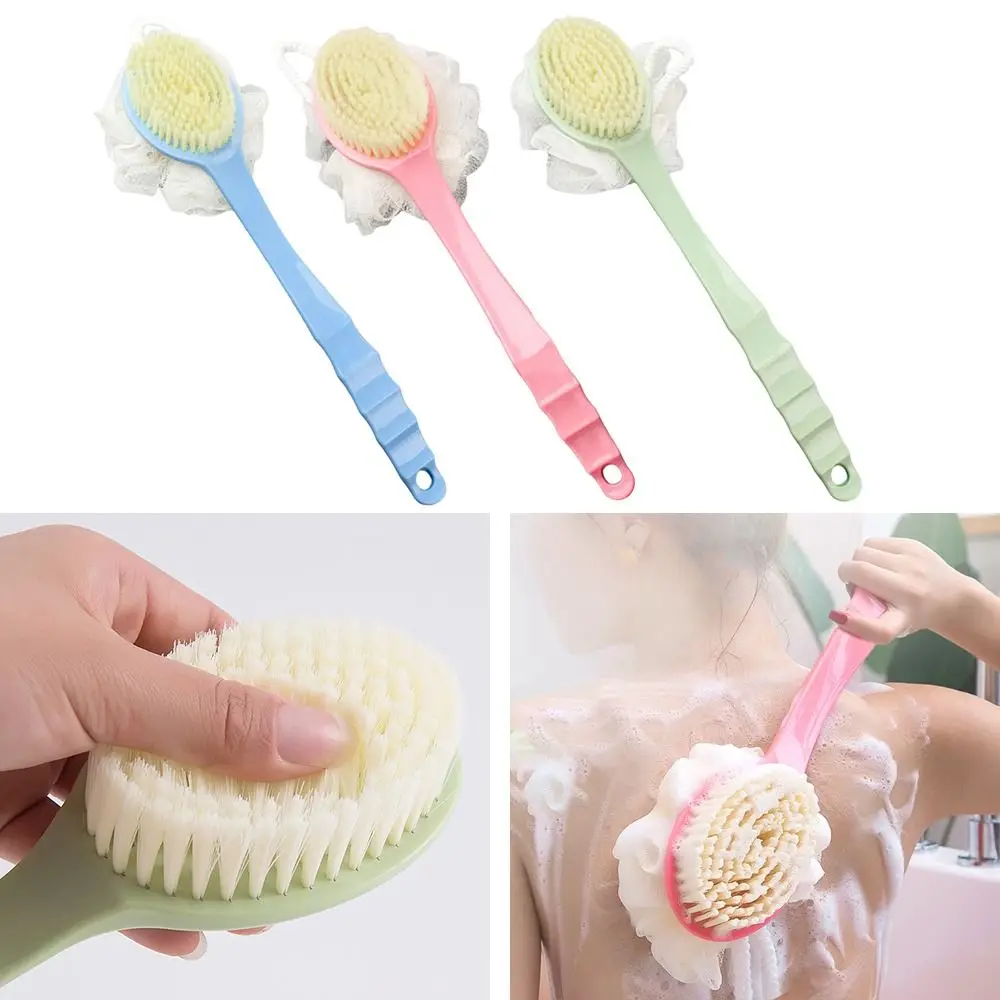 

Gentle Long Handle Body Clean Massage Exfoliating Soft Bristle Bath Brush Shower Brush