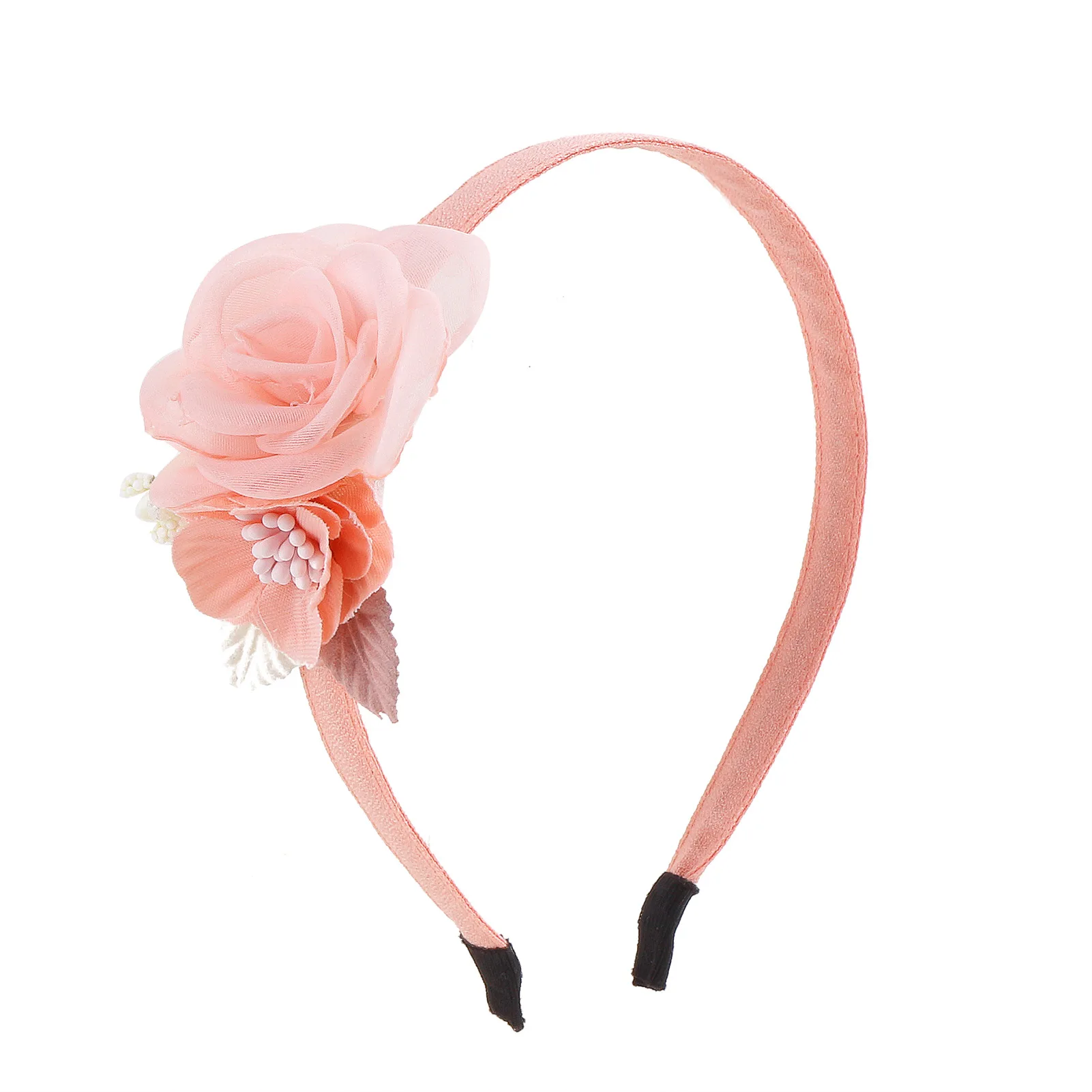 1Pcs Head Flower Headband Girls Baby Flower Hairband  Princess Flower Headband Kids Headwear Kids Accessories Over 5 Years Old baby stroller accessories Baby Accessories