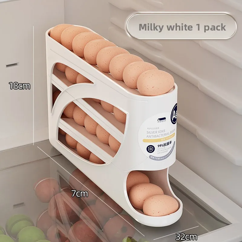 Egg Storage Box Food Grade Refrigerator Organizer
