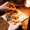 Yoofun 6.5x200cm Art Manual Account Masking Tape Vintage Flower Label Material Collage PET Tape Creative DIY Journal Stationery 5
