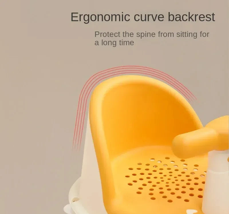 Children's Portable Shower Seat Stand For Newborns and Young Children Children's Growth Accessories baby bath seat