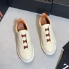 New Men's Shoes From The Factory Top Layer Cow Leather Breathable Summer Casual Shoes Luxury Deer Skin Board Versatile 1