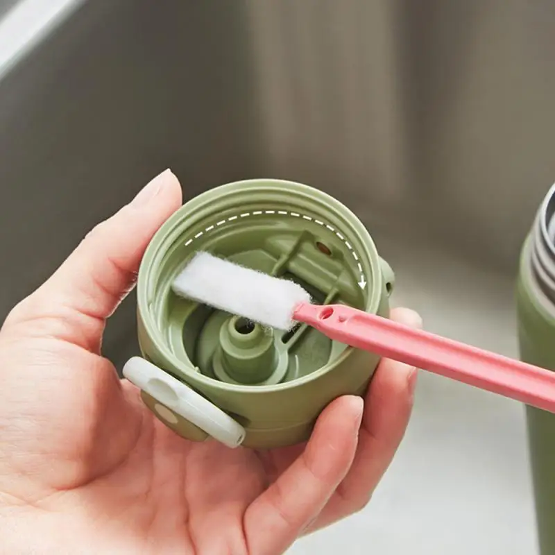 

Multifunctional Cup Cleaning Brush Household Cup Brush Gap Nipple Bottle Brush Suction Tube Brush Washing Cup Cleaner