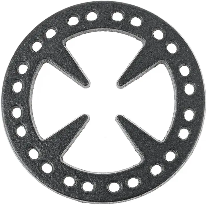1pc Cast Iron Gas Stove Cooker Ring Reducer for Gas Stovetop Espresso Maker Coffee Moka Pot Outer Diameter 5.04"