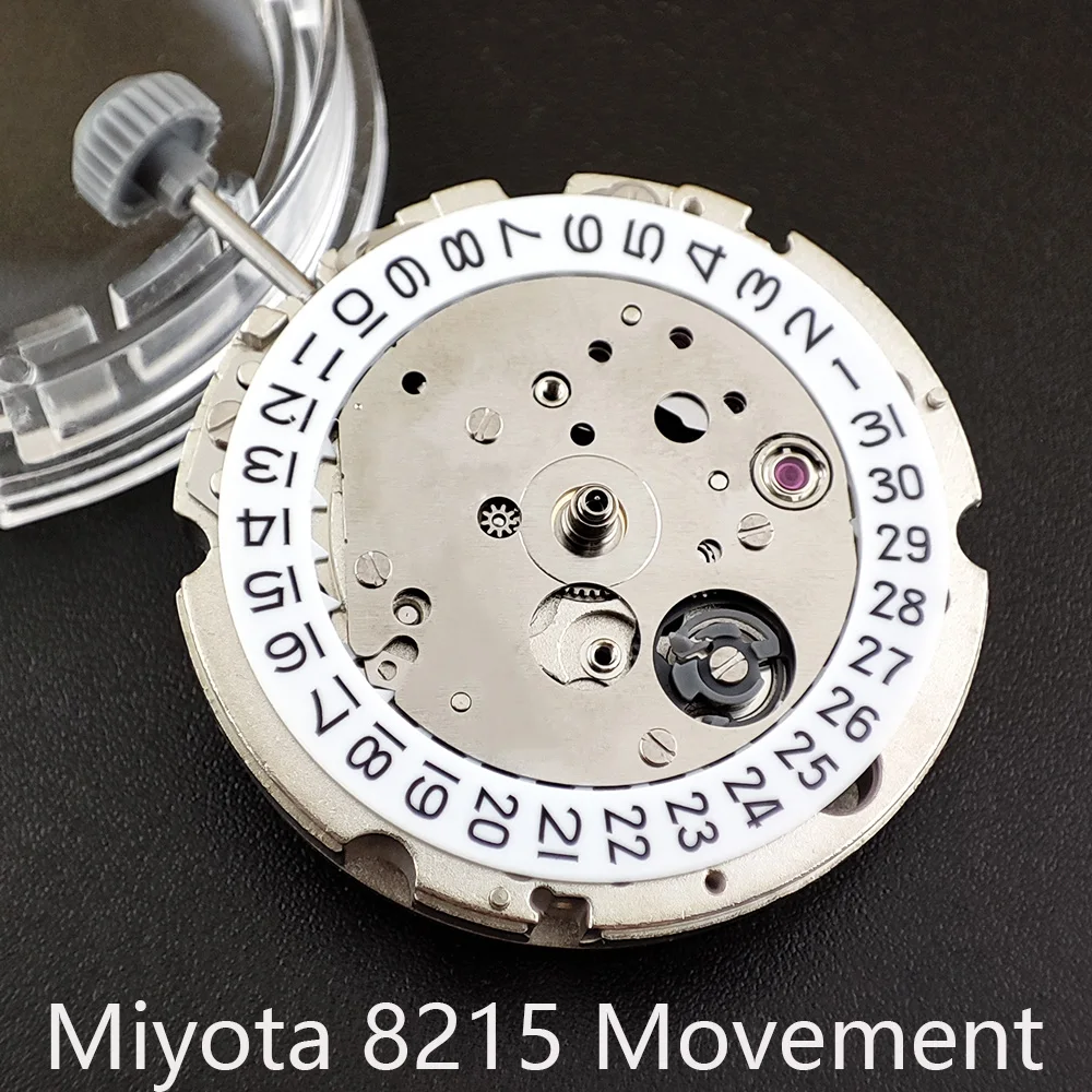 

Watch accessories Miyota 8215 Premium Mechanical Movement8215 White Datewheel Automatic Self-winding High Accuracy Movt Replace