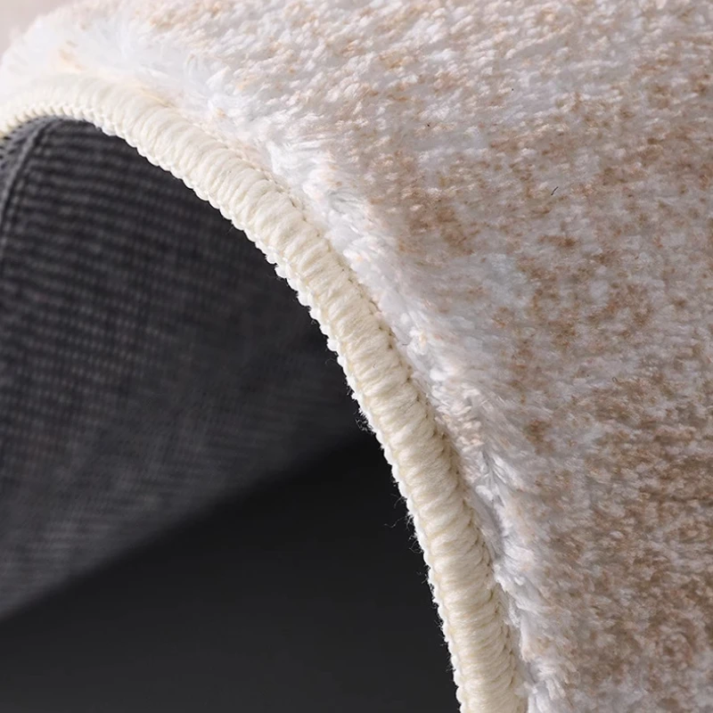 Cream Style Living Room Decoration Anti-slip Carpet Thick Plush Study Floor Mat Large Area Rugs Home for Bedroom Fluffy Soft Rug 6