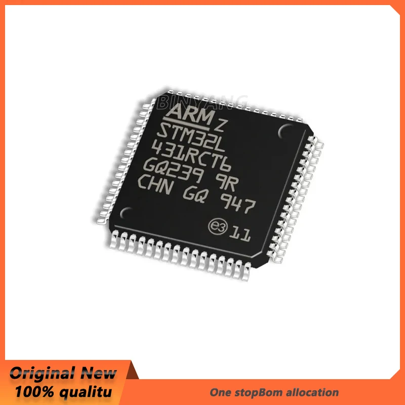 

1-10PCS Original NEW STM32L431RCT6 STM32L431 LQFP64 IC MCU Chip