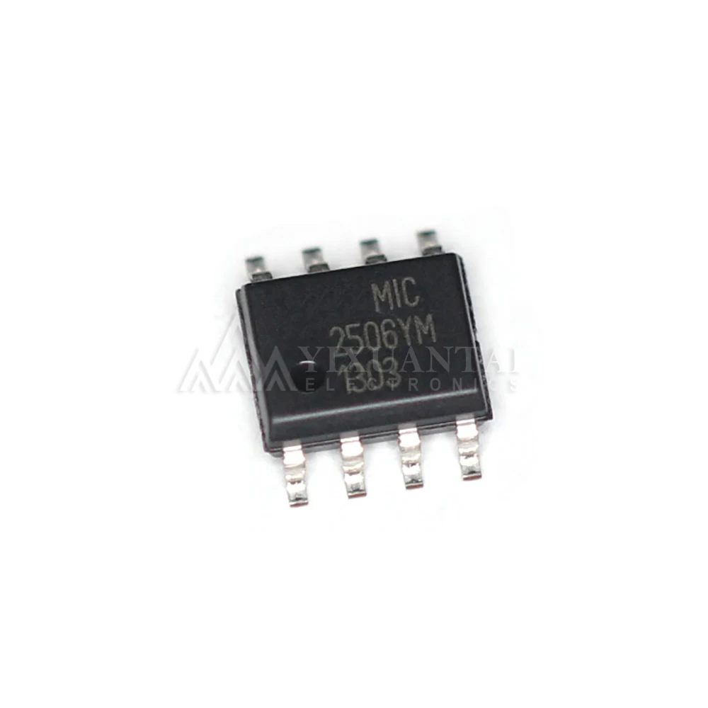 5pcs/lot New MIC2506YM-TR  MIC2506YM  MIC2506  2506YM   IC PWR SWITCH N-CHAN 1:2 8SOIC   Original 5pcs auips2041ltr au2401l sot223 ic pwr switch n chan 1 1