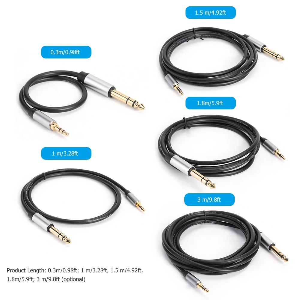 3.5mm  6.35mm  ͼ   Aux ̺ CD ÷̾ Ŀ ݵ 3.5  6.5  -  ̺