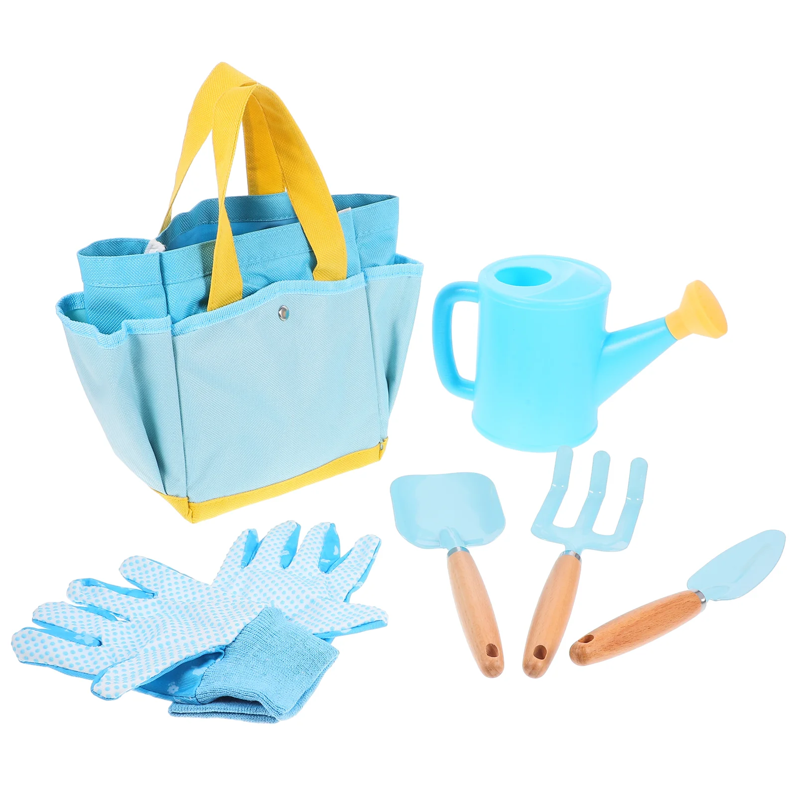 

Garden Tool Set Tools Mini Rake Beach Toys Hand Children Gardening Watering Bottle Kids Sand