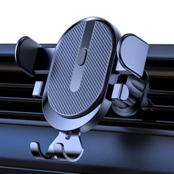 360° Rotating Universal Car Air Vent Phone Holder (Vent Black)