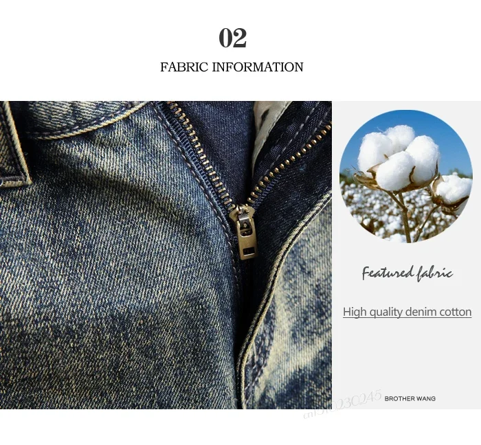 Description Picture 6 of itemMen's Ripped Denim Shorts 2024 Summer New Fashion Retro Style Casual Hole Patch Jean Shorts Male Brand Clothes Brand