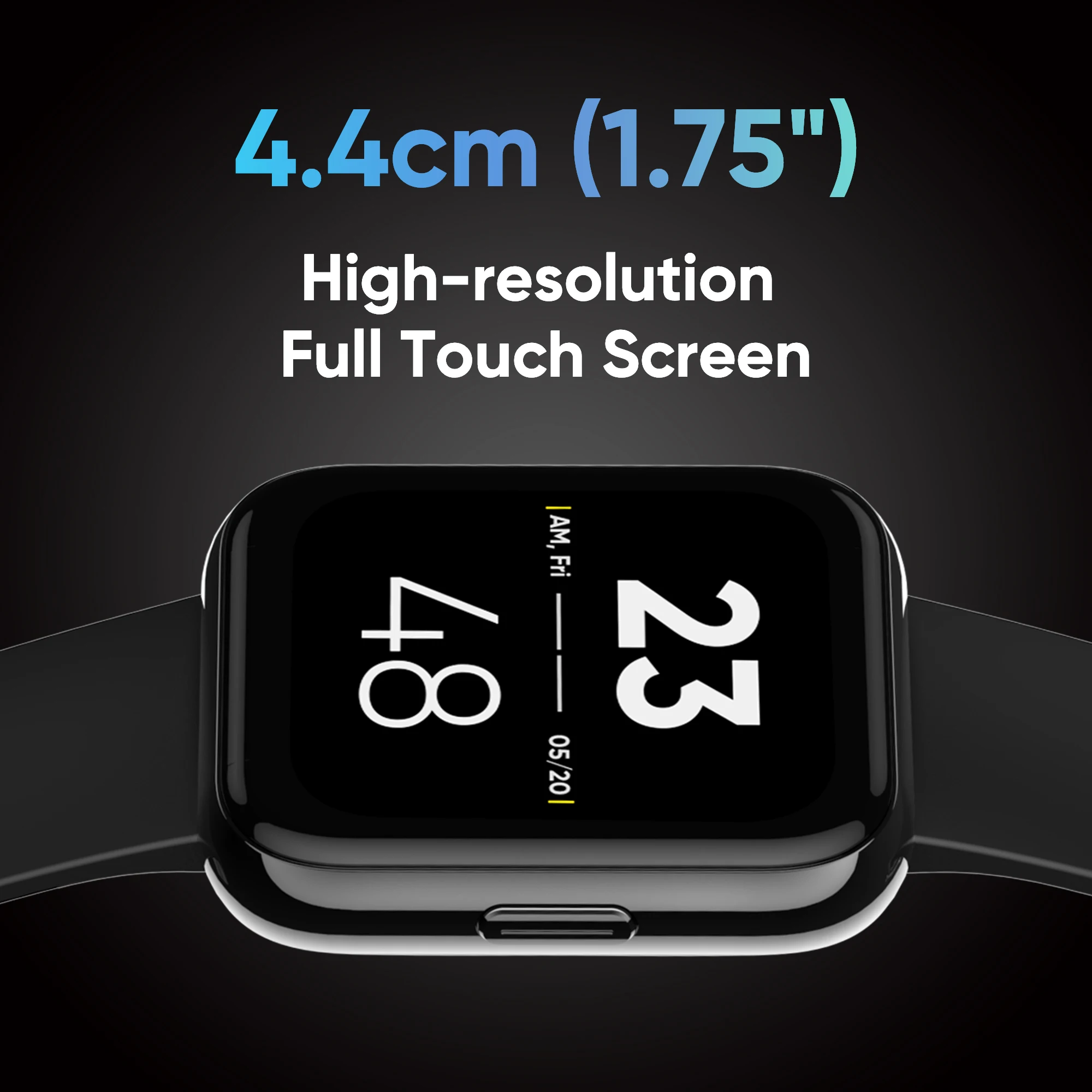Realme DIZO ð  Ʈ ġ GPS 1.75 ġ ػ Ǯ ġ ũ SpO2  ɹڼ     
