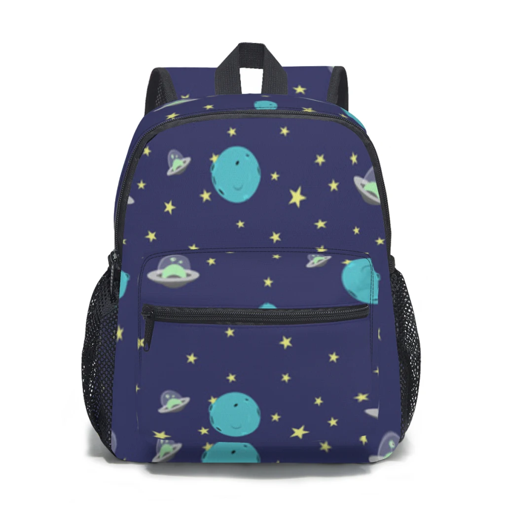 

Abstract cosmos ufo star and planet Baby Backpack Kindergarten Schoolbag Kids Children School Bag