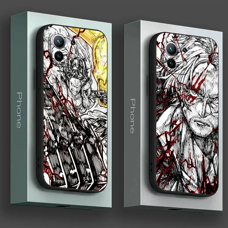 Cool One-Piece Manga Phone Case with Enhanced Protection