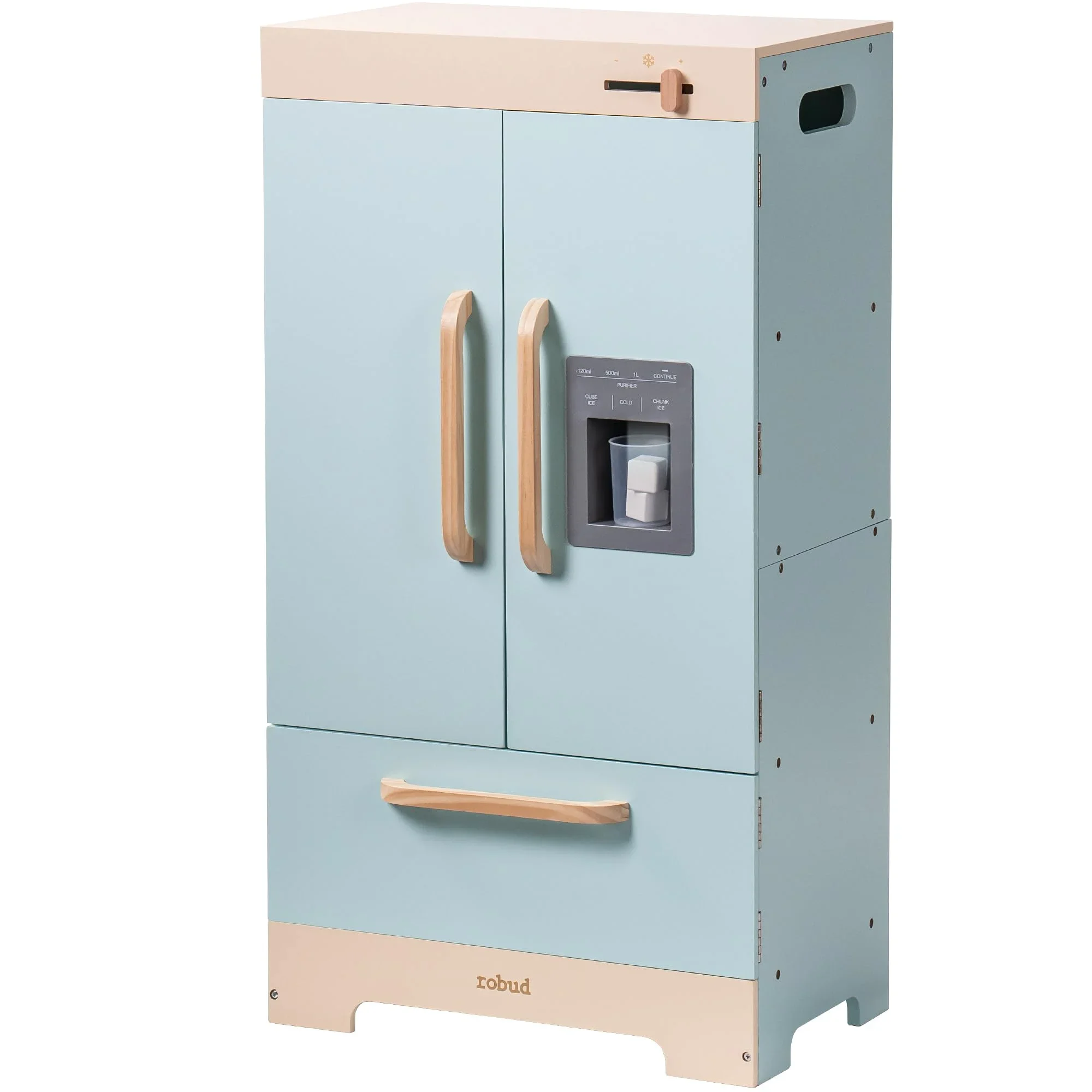 Robud Wooden Play Fridge 6