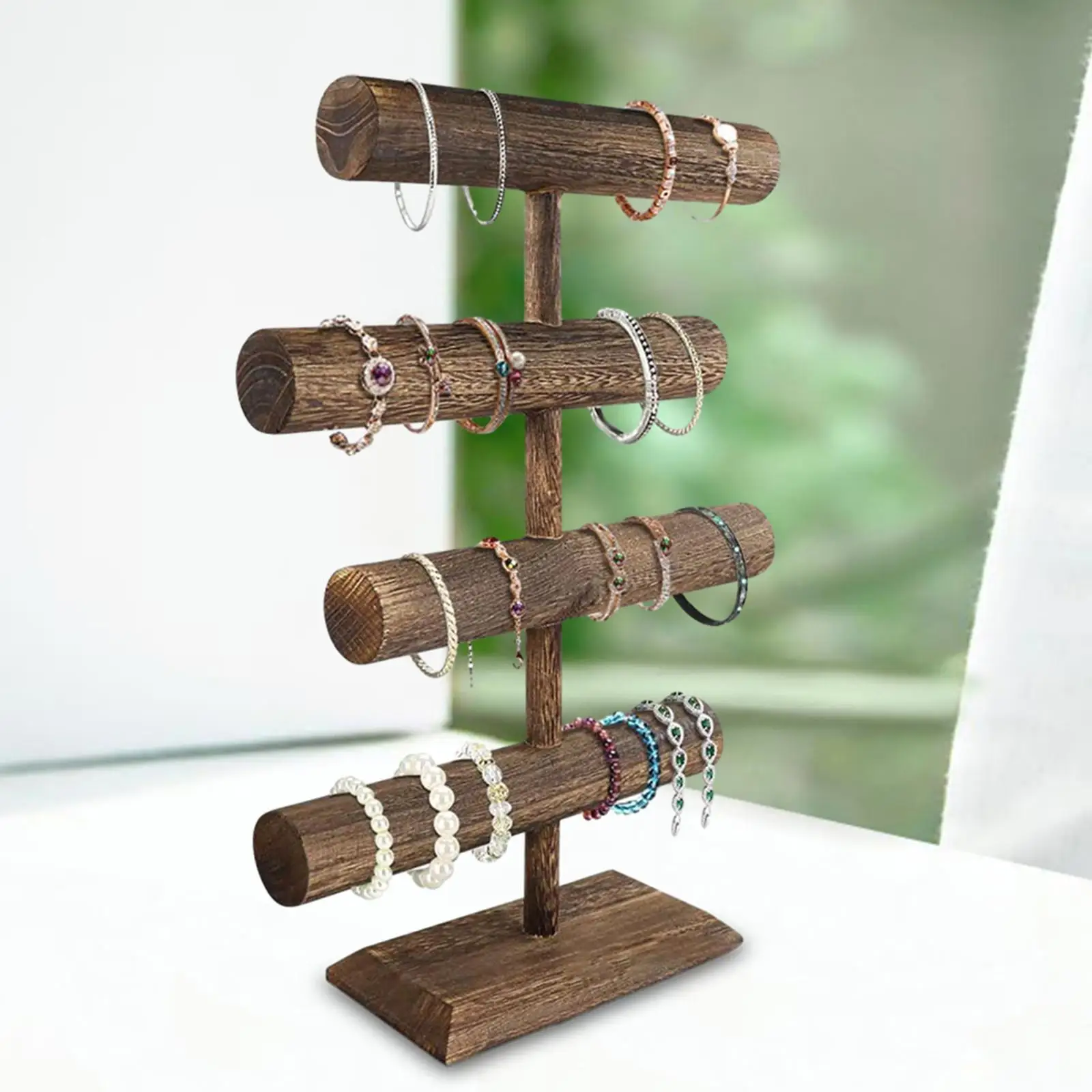 

Bracelet Holder Stylish Jewelry Holder Stable Headband Holder Watch Stand for Dresser Live Broadcast Photography Tradeshow